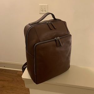 Brand New Barneys New York Leather Backpack